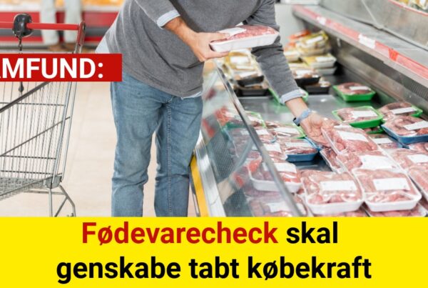 Fødevarecheck skal genskabe tabt købekraft