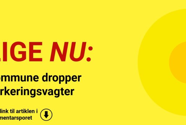 Slut med parkeringsbøder i denne kommune