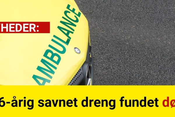 16-årig savnet dreng fundet død