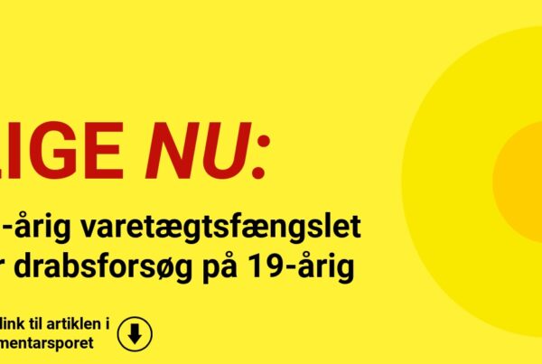 20-årig varetægtsfængslet for drabsforsøg på 19-årig