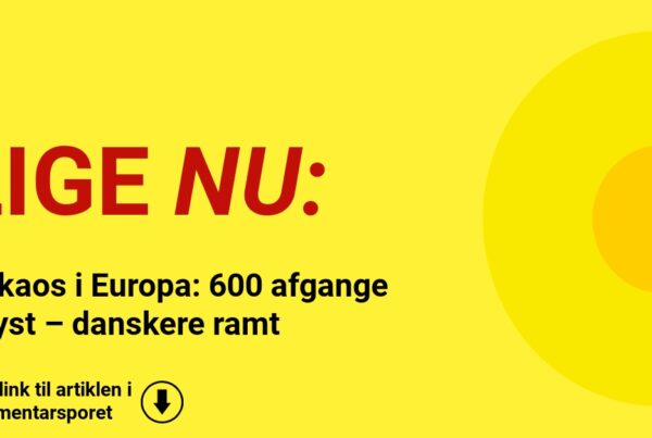 Flykaos i Europa: 600 afgange aflyst – danskere ramt