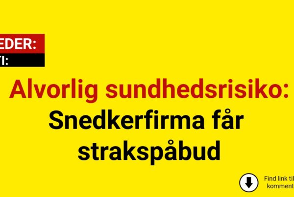 Eksklusivt firma stoppet af myndighederne