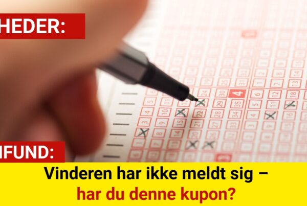 Er det dig? 6,4 millioner kroner mangler sin ejer