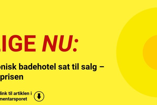 Ikonisk badehotel sat til salg – se prisen