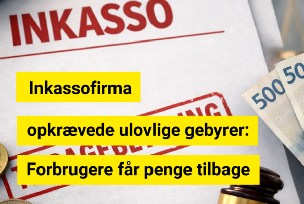 opkrævede ulovlige gebyrer