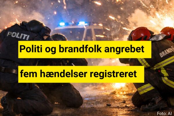Brandfolk og politi beskudt – fem hændelser i nat
