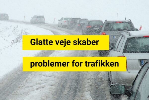 Advarsel fra politiet efter uheld på glatte veje