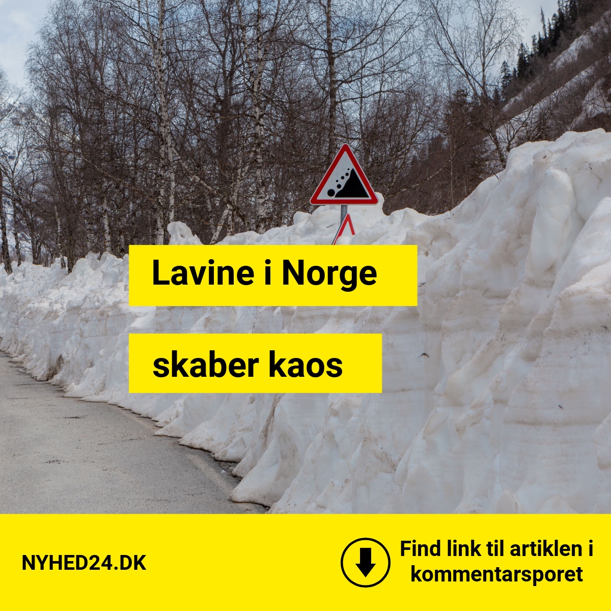 BREAKING: Lavine i Norge skaber kaos