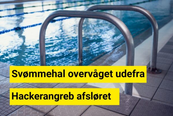 Dansk svømmehal ramt af hackerangreb