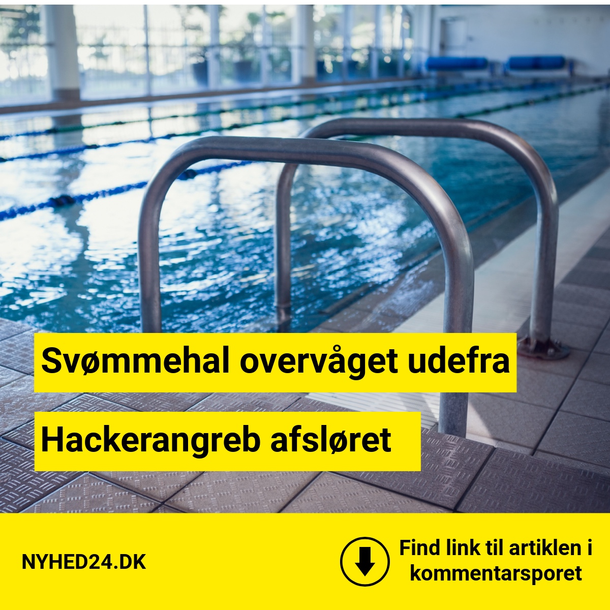Dansk svømmehal ramt af hackerangreb