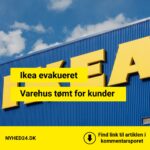 Evakuering i Ikea: Varehus tømt for kunder