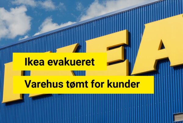 Evakuering i Ikea: Varehus tømt for kunder