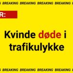 Kvinde døde i trafikulykke