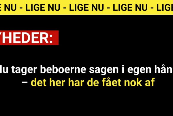 Nu tager beboerne sagen i egen hånd – det her har de fået nok af