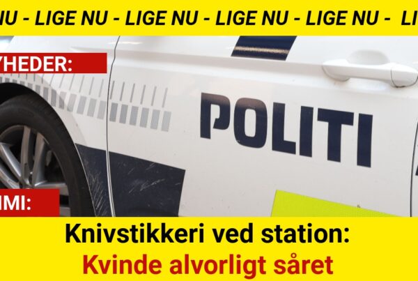 Knivstikkeri ved station: Kvinde alvorligt såret