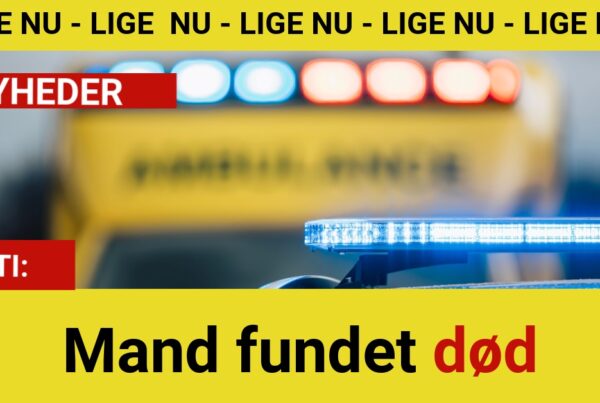 Mand fundet død – politiet melder nyt ud