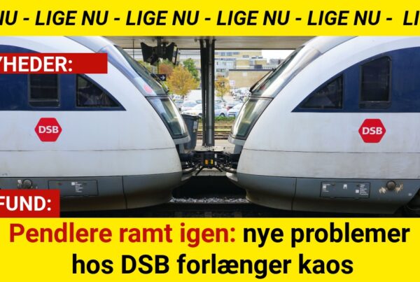 pendlere ramt igen: nye problemer hos DSB forlænger kaos