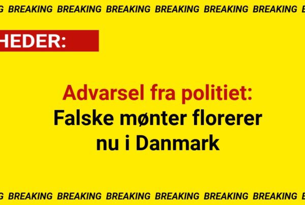 Advarsel fra politiet: Falske mønter florerer nu i Danmark