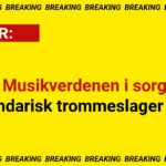 Musikverdenen i sorg: Legendarisk trommeslager er død