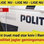 Ekspedient truet med stor kniv i Rema 1000 – politiet jagter gerningsmand