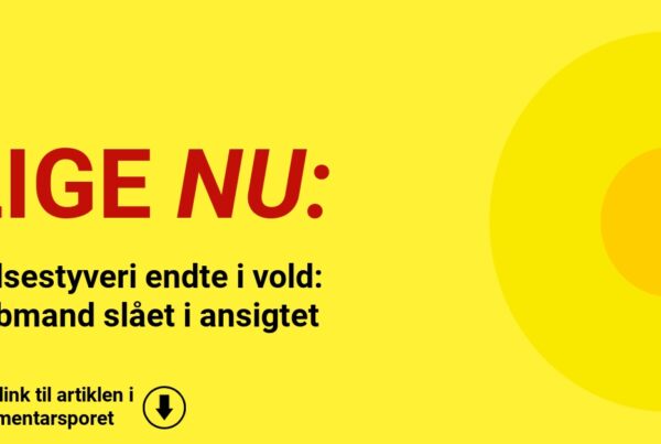 Pølsestyveri endte i vold: Købmand slået i ansigtet