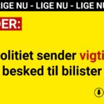 Politiet sender vigtig besked til bilister