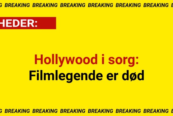 Hollywood i sorg: Filmlegende er død