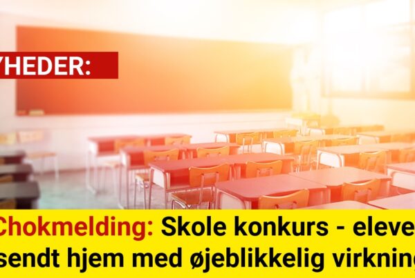 Chokmelding: Skole konkurs - elever sendt hjem med øjeblikkelig virkning