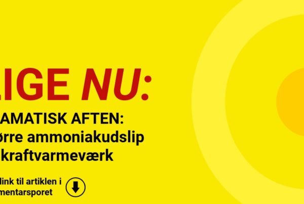 DRAMATISK AFTEN: Større ammoniakudslip på kraftvarmeværk
