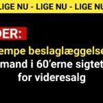 Kæmpe beslaglæggelse – mand i 60’erne sigtet for videresalg