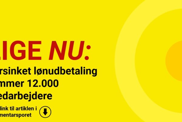 Forsinket lønudbetaling rammer 12.000 medarbejdere