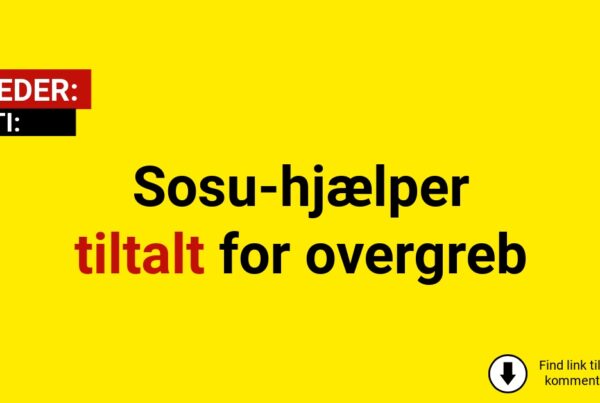 Sosu-hjælper tiltalt for overgreb