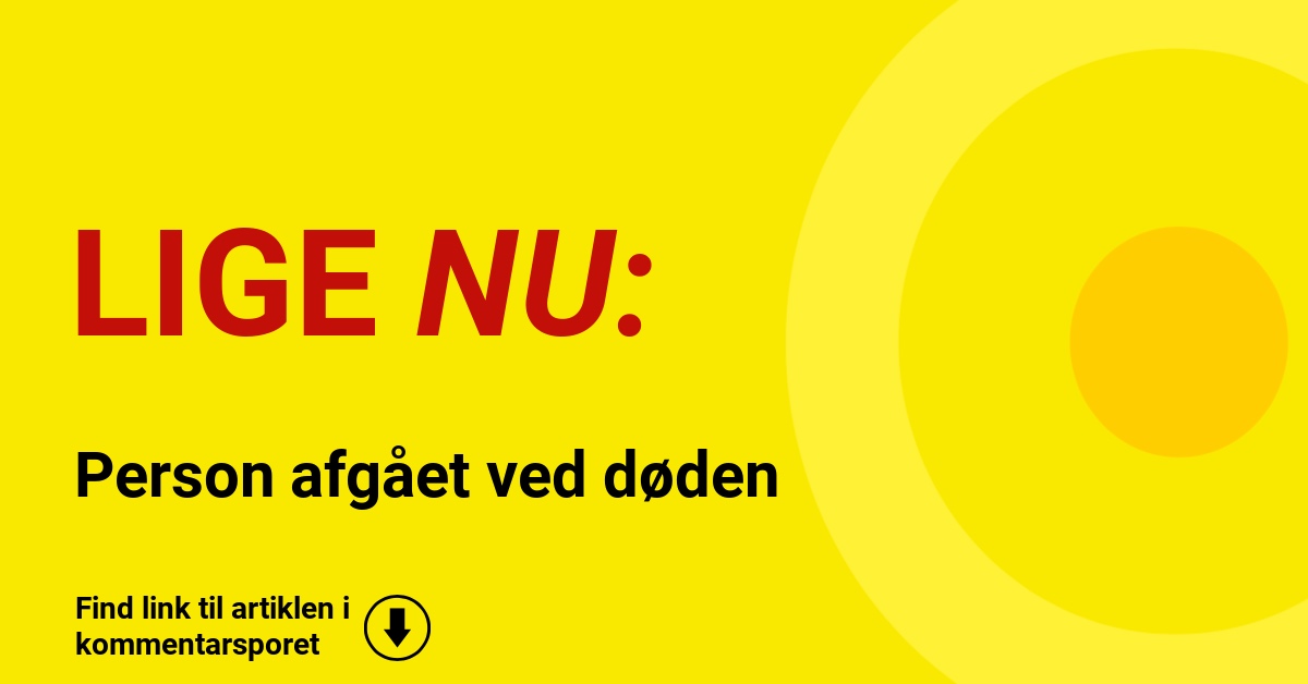 Person afgået ved døden