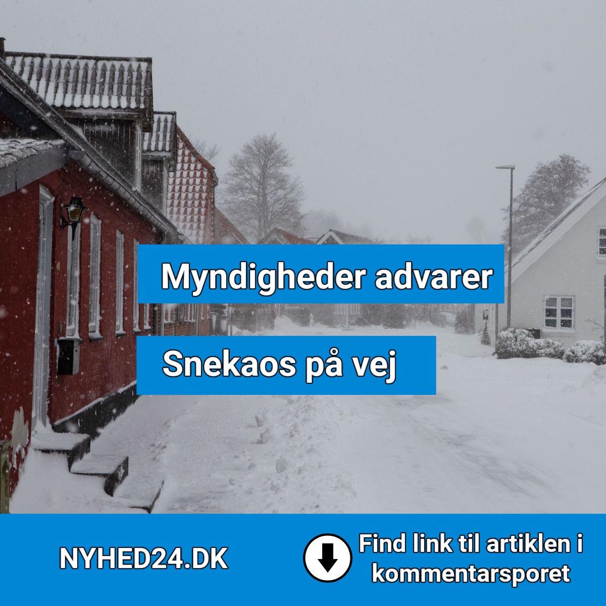 Myndigheder advarer: Snekaos på vej