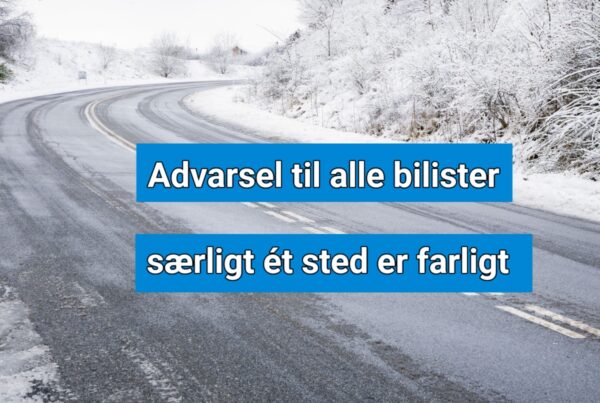Advarsel til alle bilister: Lørdag morgen kan blive glat