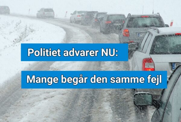 Skal du ud at køre i dag? Politiet har en klar besked