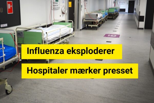 Influenzabølge presser sundhedsvæsenet – patienter isoleres