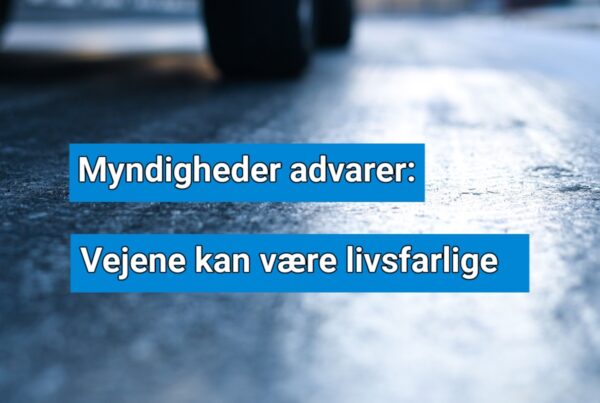 Advarsel her til morgen: Vejene kan være livsfarlige flere steder i landet