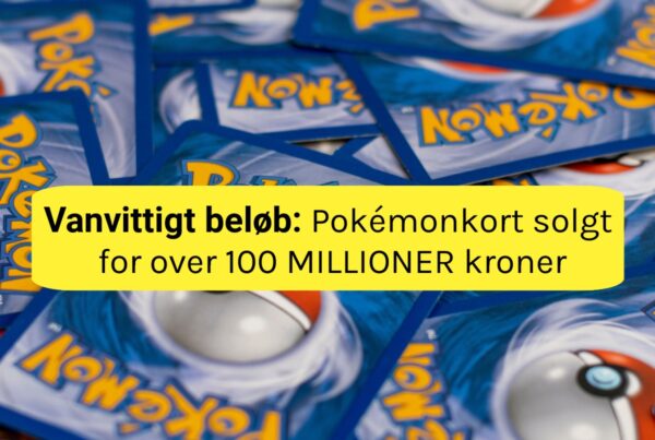 Rekord: Pokémonkort solgt for over 100 millioner kroner