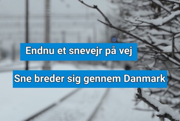 Nyt snevejr på vej flere steder i landet