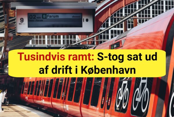 Massive problemer i togtrafikken – København H ramt