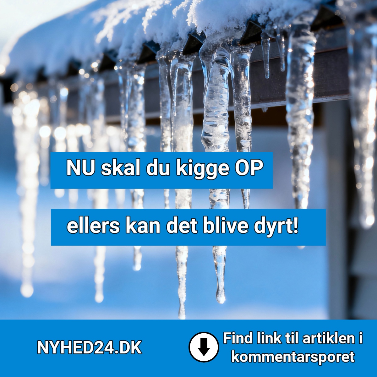 DMI varsler plusgrader – nu lurer en ny vinterfare over dit hoved