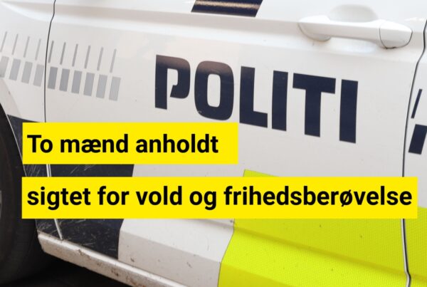 To mænd anholdt i sommerhusområde – sigtet for frihedsberøvelse og vold