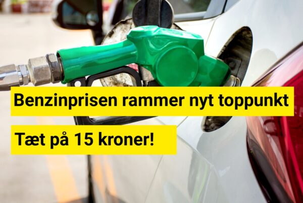 Chok ved standeren: Nu koster benzinen næsten 15 kr. literen!