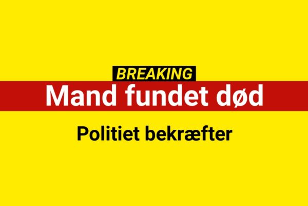 Politiet bekræfter: Mand fundet død