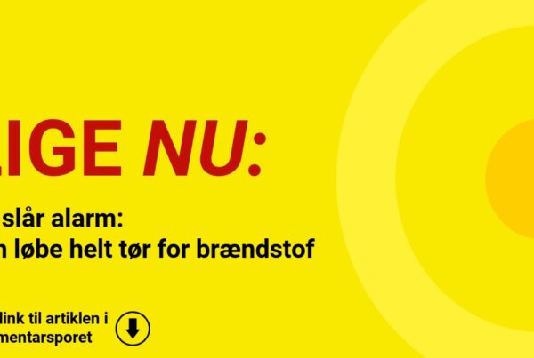 FN slår alarm: Kan løbe helt tør for brændstof