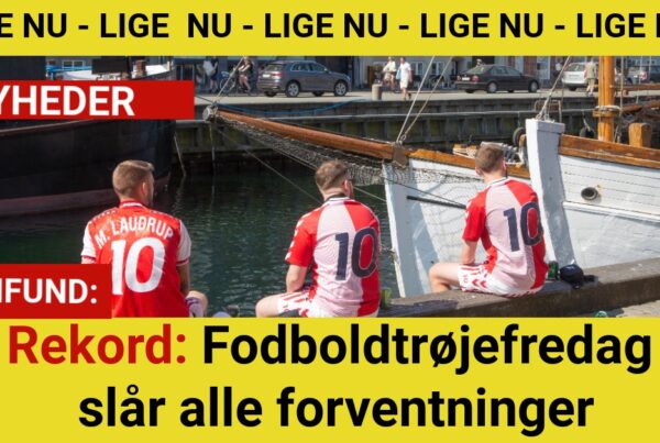 Rekord: Fodboldtrøjefredag slår alle forventninger