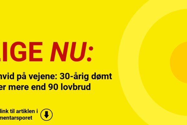 Vanvid på vejene: 30-årig dømt efter mere end 90 lovbrud