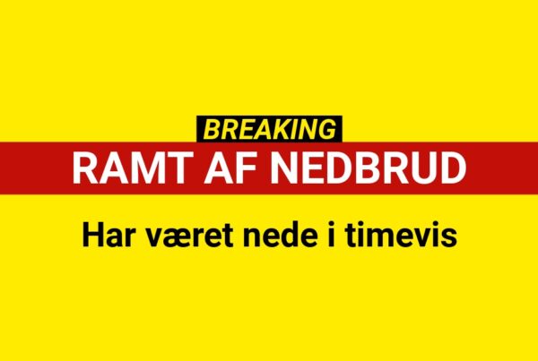 har været nede i timevis