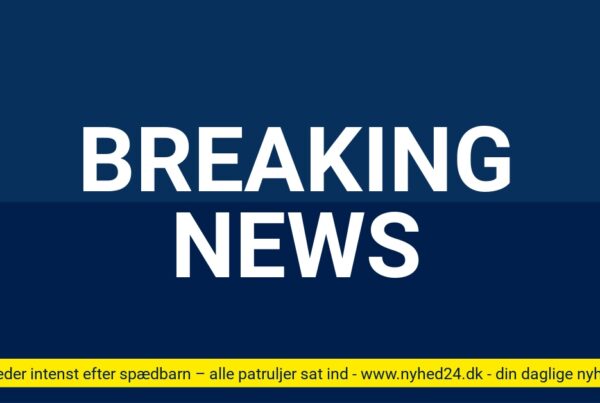 BREAKING: Politiet leder intenst efter spædbarn – alle patruljer sat ind